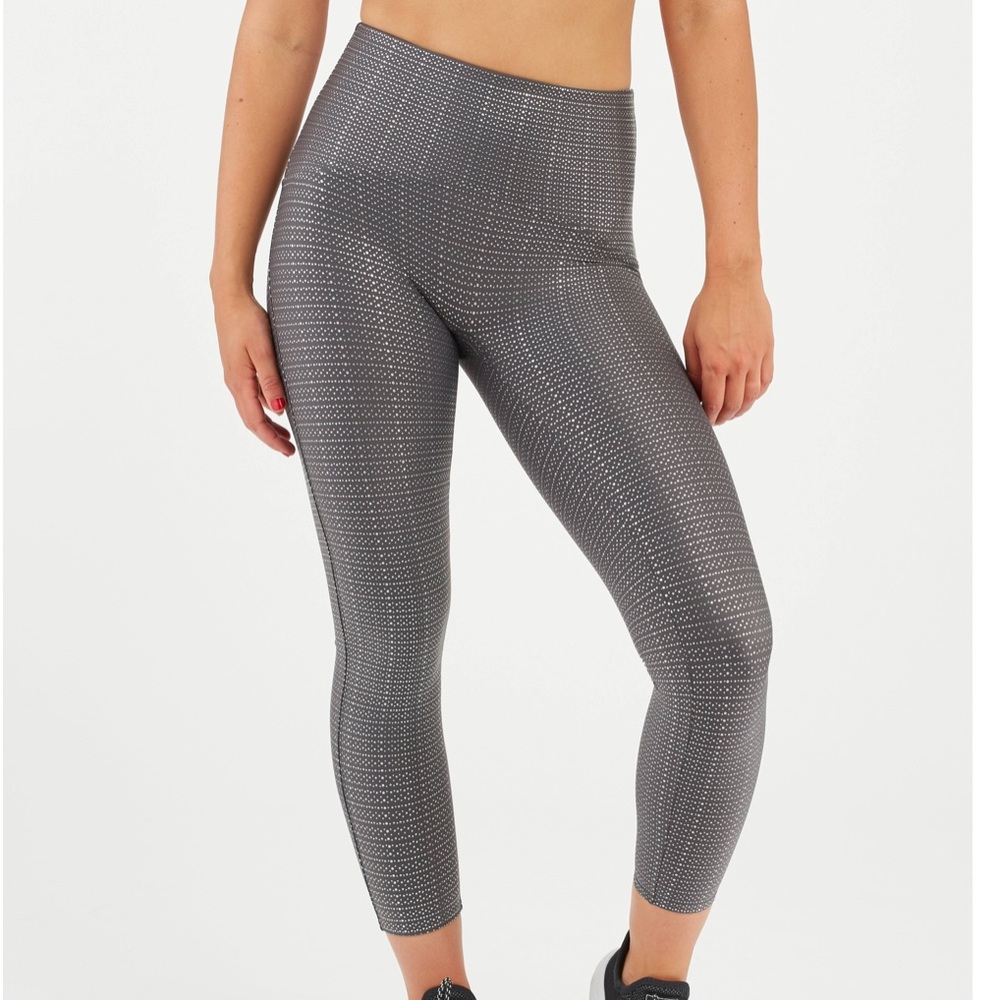 SPANX Gray Patterned Women's Leggings
